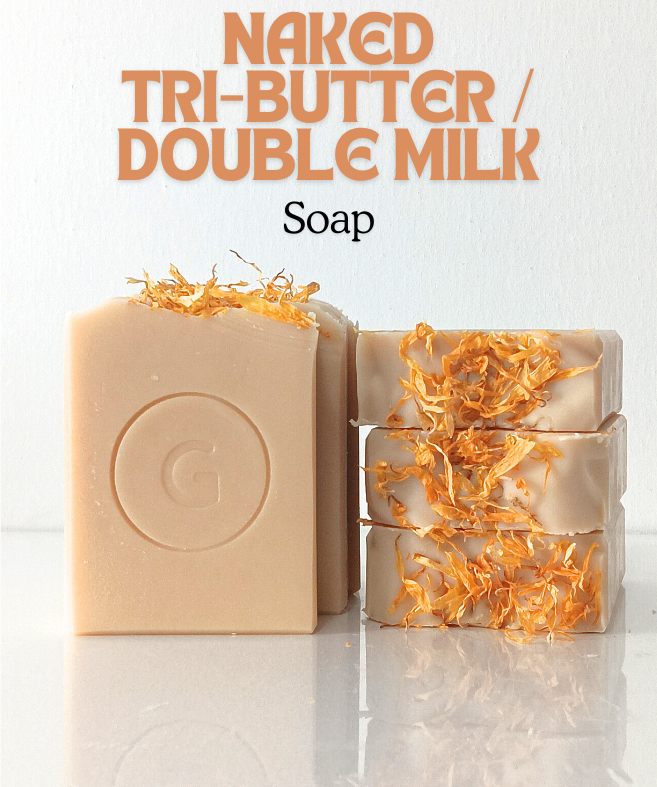 Jabón Sin Aroma de Doble Leche + Triple Manteca