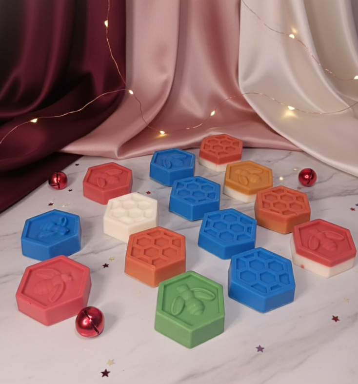 🎄🧼 Jabones Navideños en Tamaño de Viaje – Pack de 2