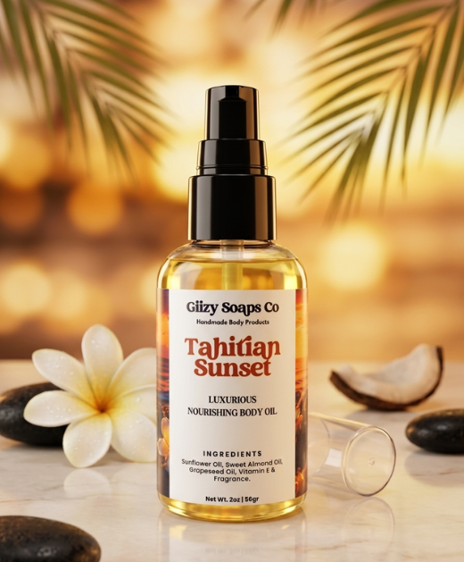 Aceite Corporal Tahitian Sunset 🌅🌴