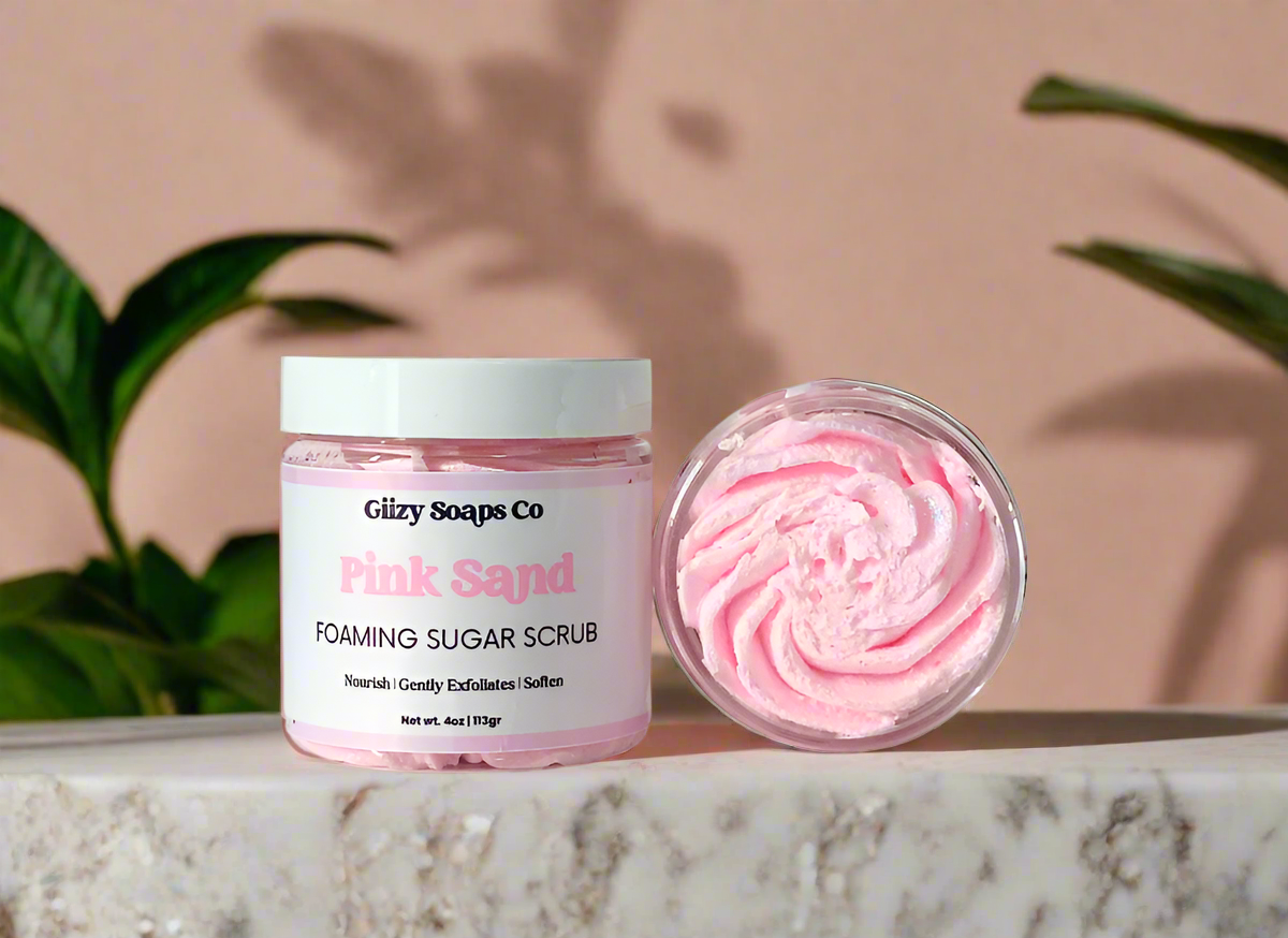 🌺Exfoliante Espumoso Pink Sand