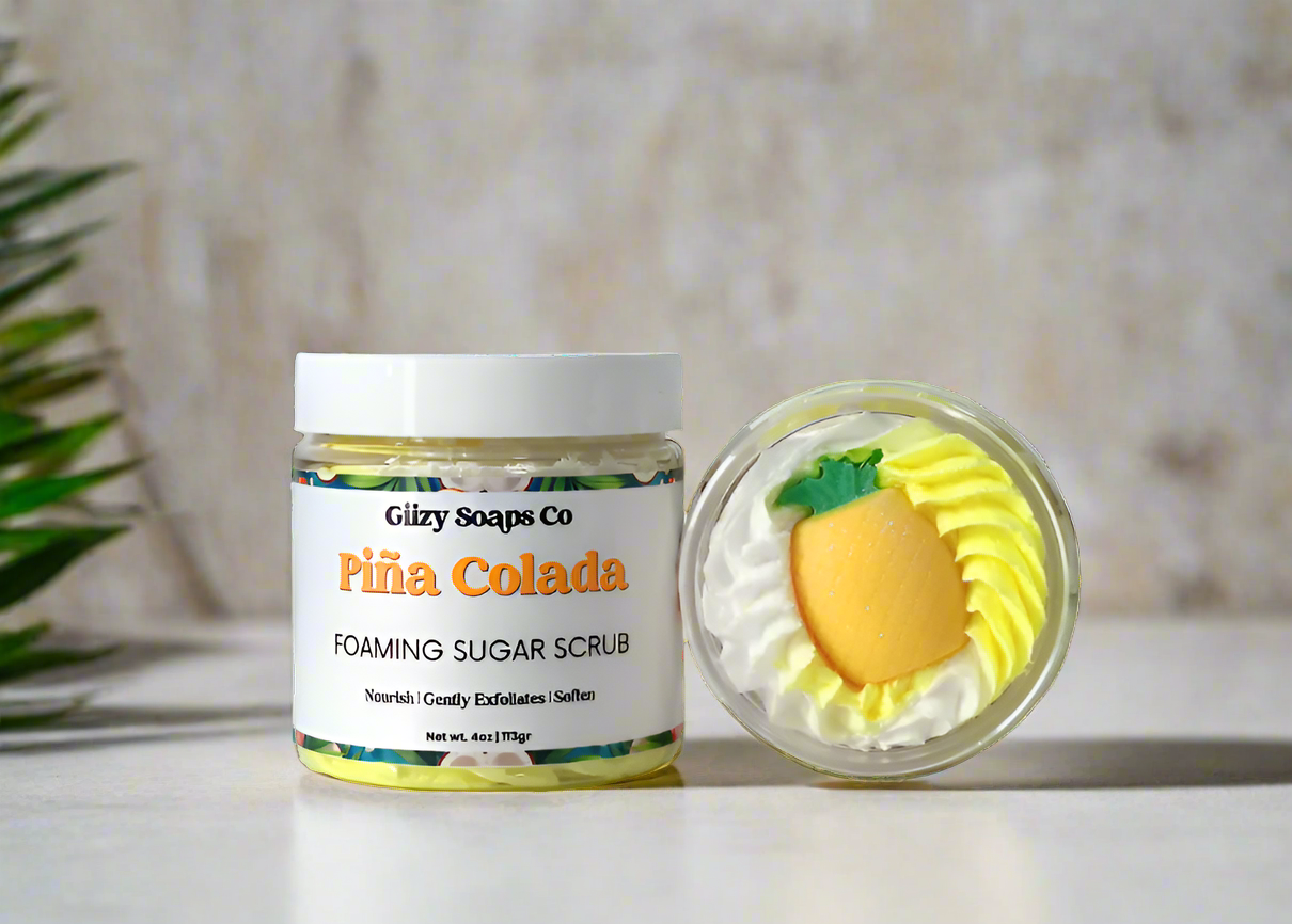 Exfoliante Espumoso de Piña Colada