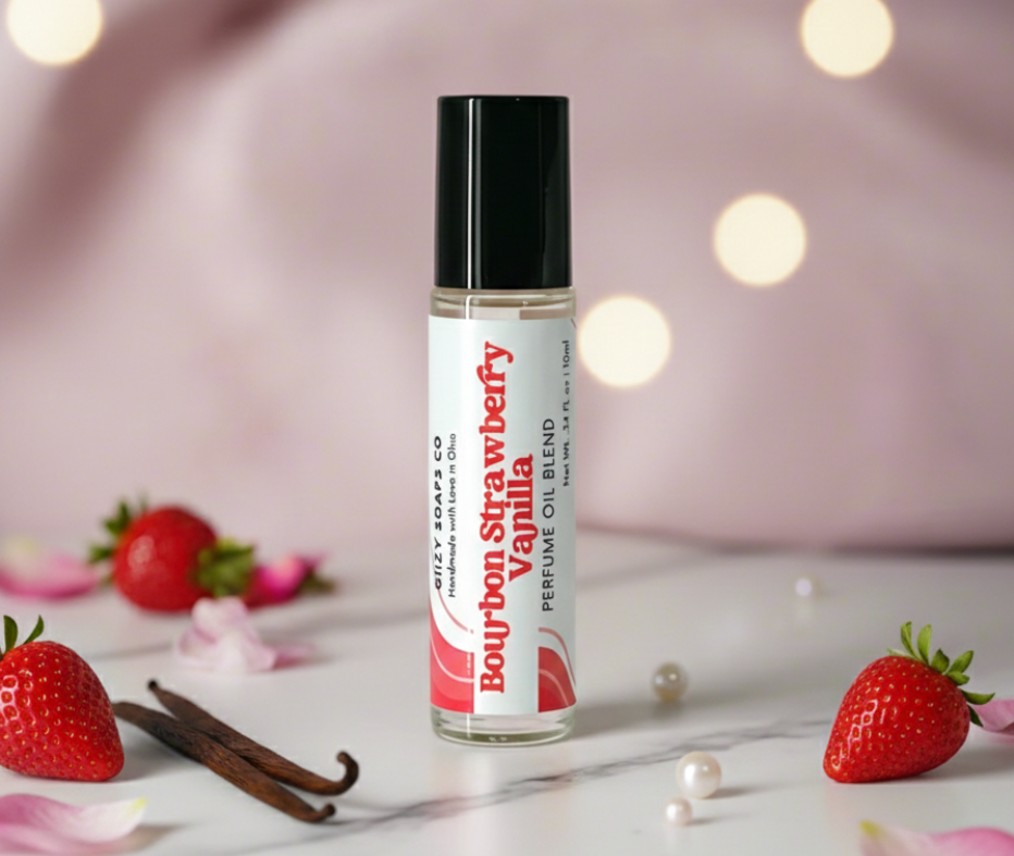 Bourbon Strawberry + Vanilla Perfume Oil