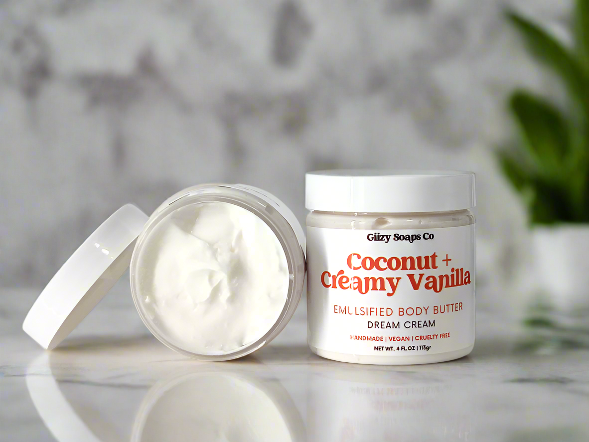 Coco Azucarado + Vainilla Cremosa - Mantequilla Corporal Emulsionada