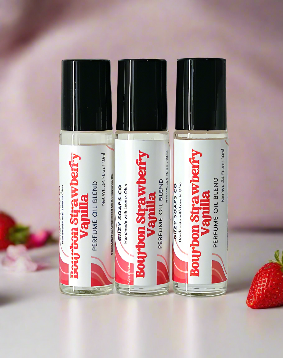 Bourbon Strawberry + Vanilla Perfume