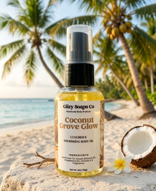 Coconut Grove Glow Lux Body Oil