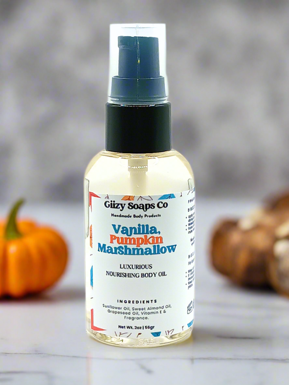 Vanilla Pumpkin Marshmallow Lux Body Oil