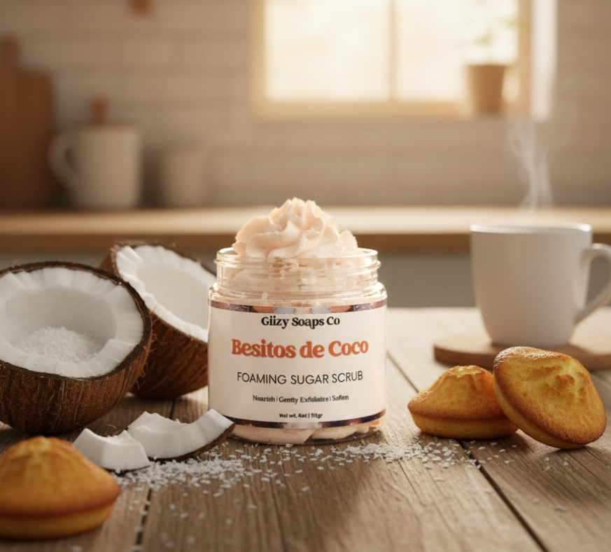 Exfoliante Corporal de Besitos de Coco