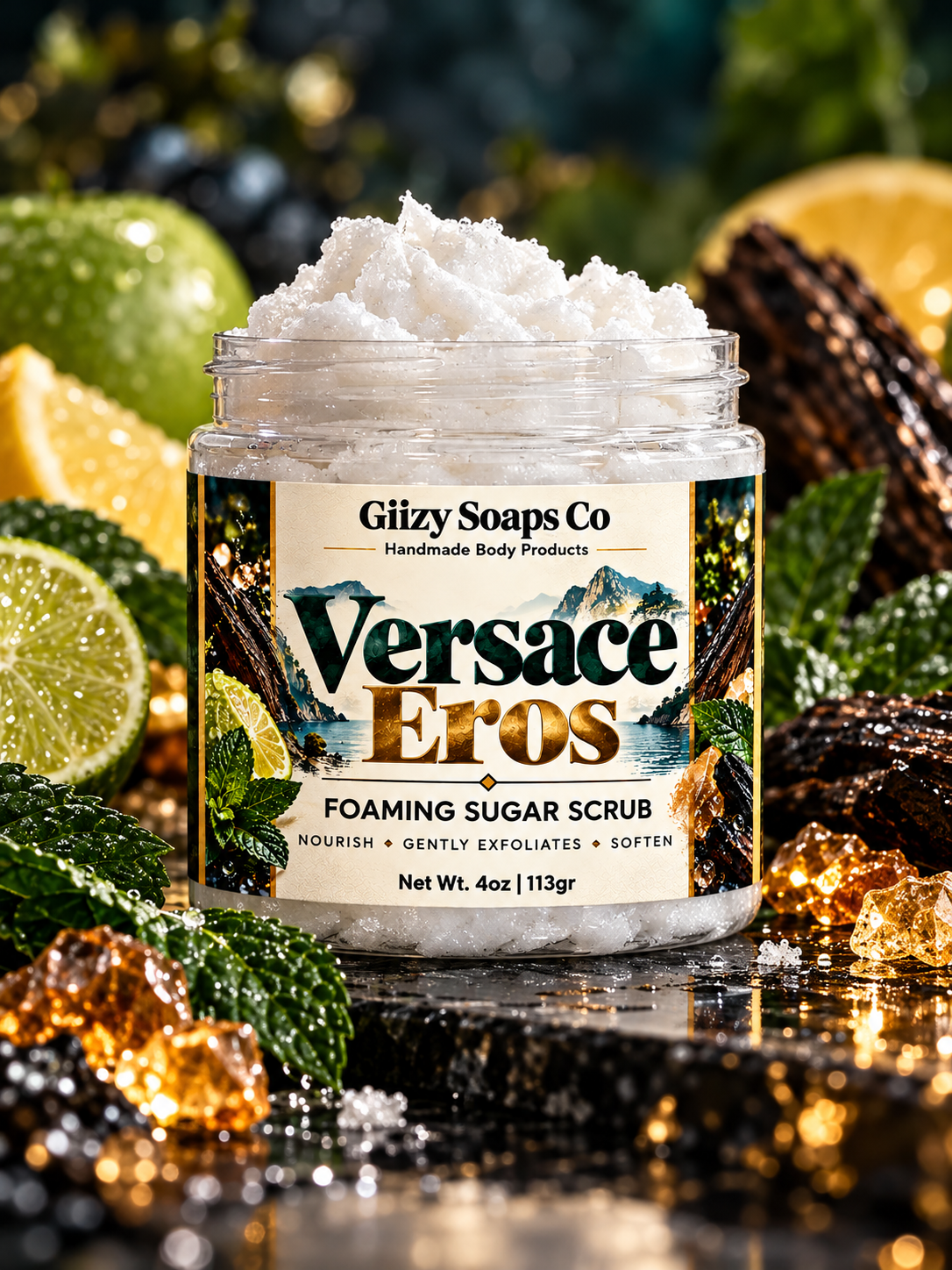 Versace Eros Foaming Scrub š„