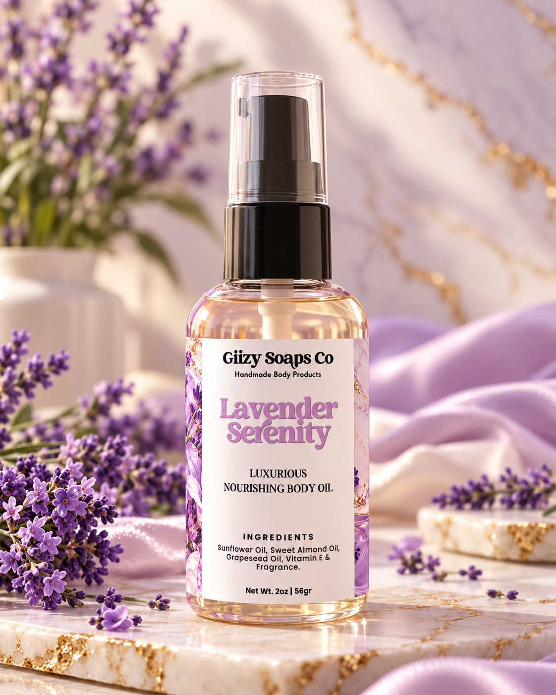 Lavender Serenity Lux Body Oil
