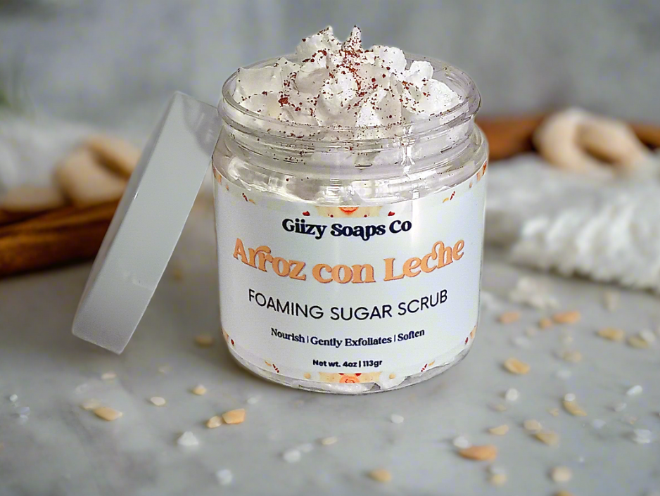 Arroz con Leche Foaming Scrub