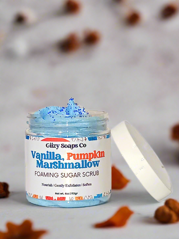 Vanilla Pumpkin Marshmallow Foaming Scrub