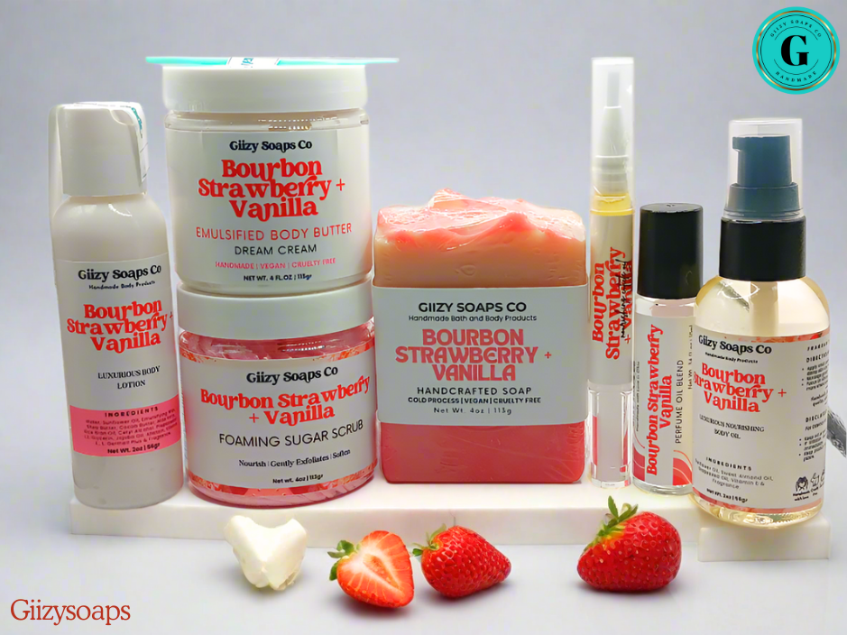 Bourbon Strawberry + Vanilla Bundle & Kit