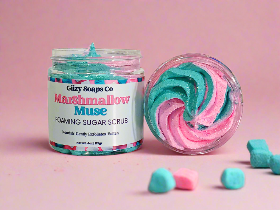 Marshmallow Muse Foaming Scrub