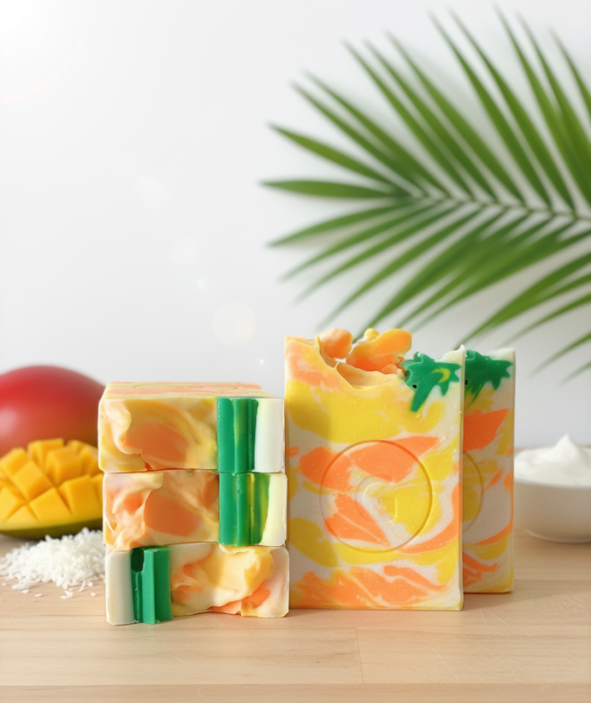 Jabón de Coconut Mango