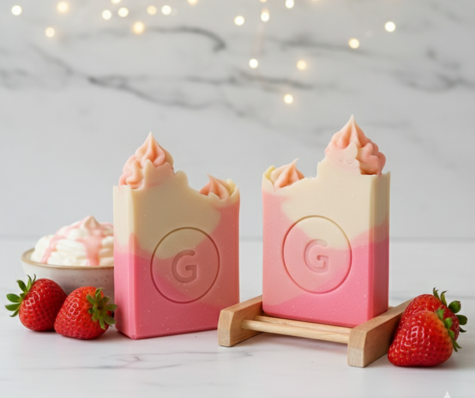 Strawberry Cheesecake Soap