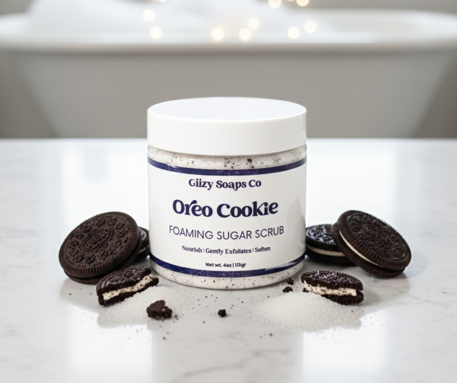 Oreo Cookie Foaming Scrub