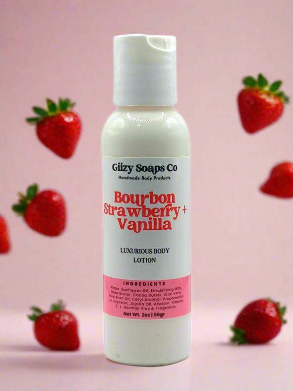 Loción Corporal de Bourbon Fresa + Vainilla