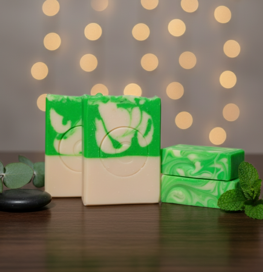 Jabón de Eucalipto y Menta Verde