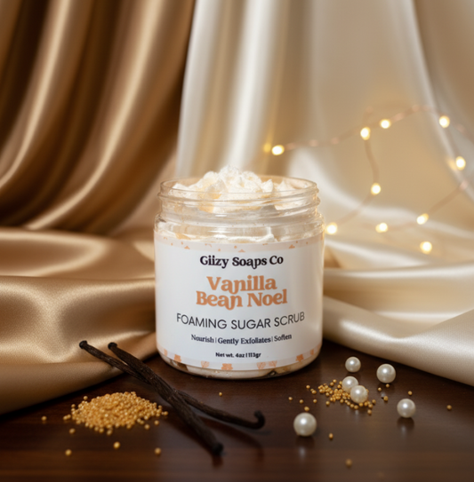 Vanilla Bean Noel Foaming Scrub
