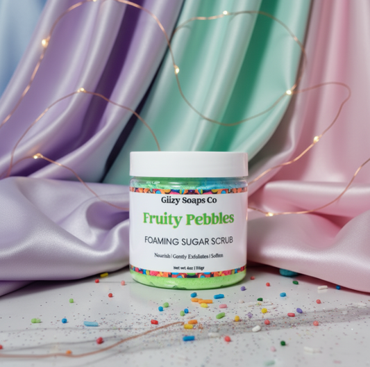 Fruity Pebbles Foaming Scrub
