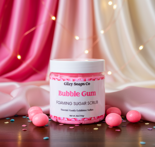 Bubble Gum Foaming Scrub