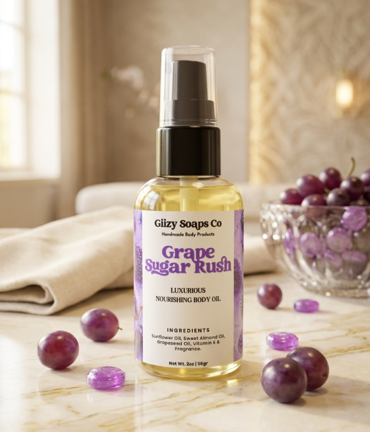 Grape Sugar Rush Lux Body Oil
