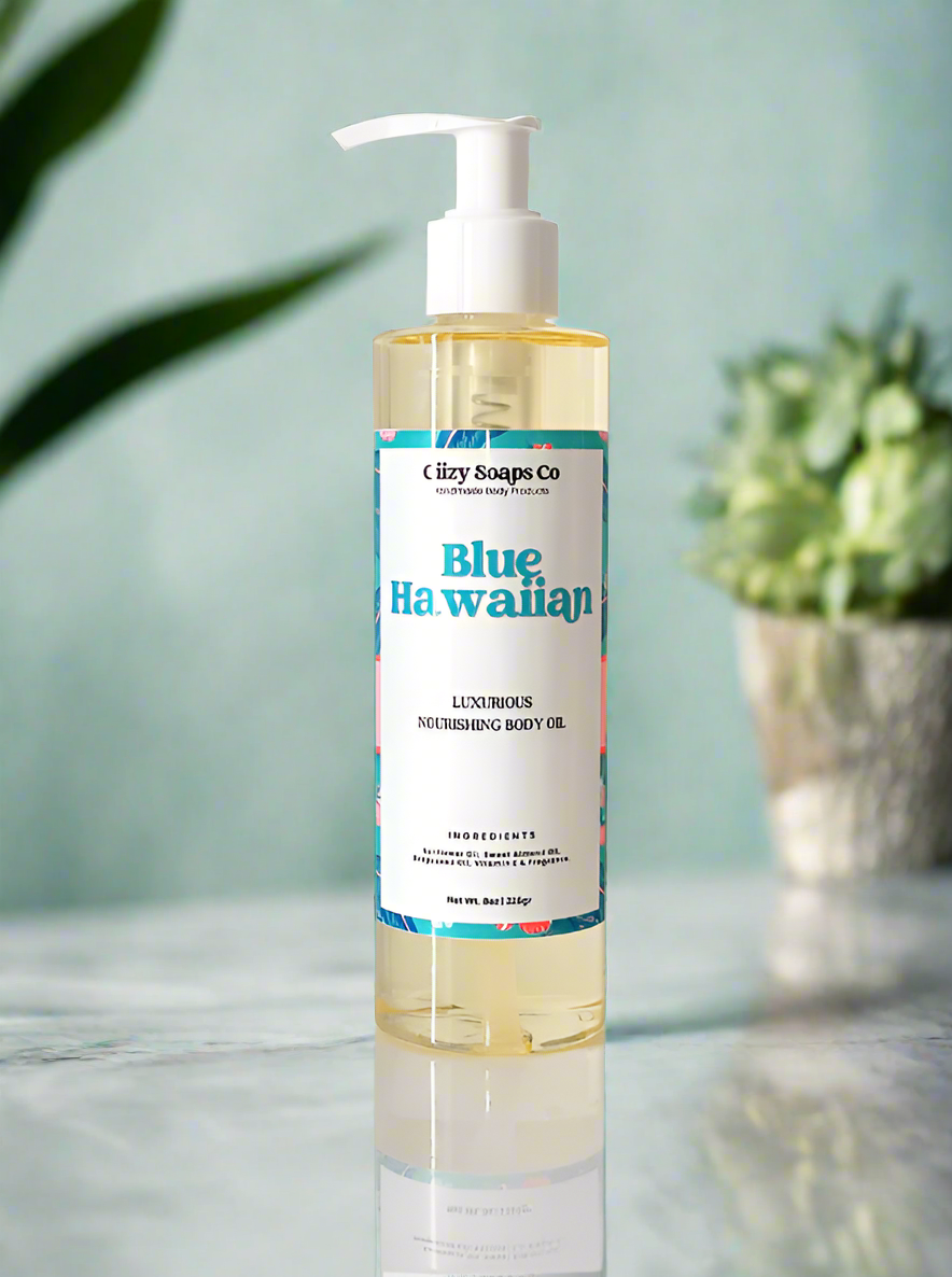 Aceite Corporal Blue Hawaiian