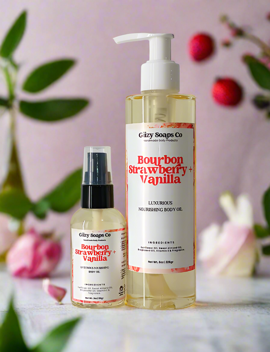 Aceite Corporal de Bourbon Strawberry + Vainilla 