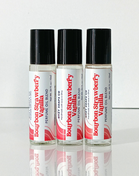 Bourbon Strawberry + Vanilla Perfume