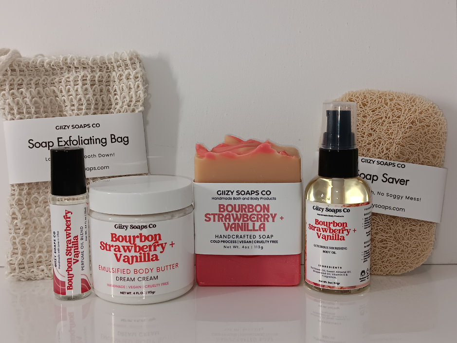 Bourbon Strawberry + Vanilla Bundle & Kit