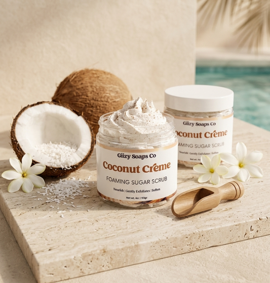 Coconut Creme Foaming Scrub