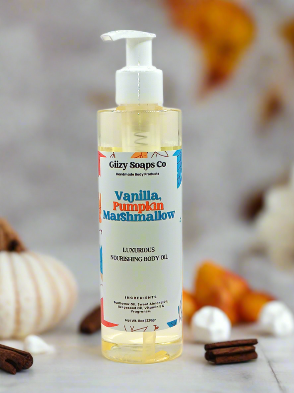 Vanilla Pumpkin Marshmallow Lux Body Oil
