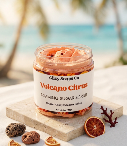 Volcano Foaming Scrub