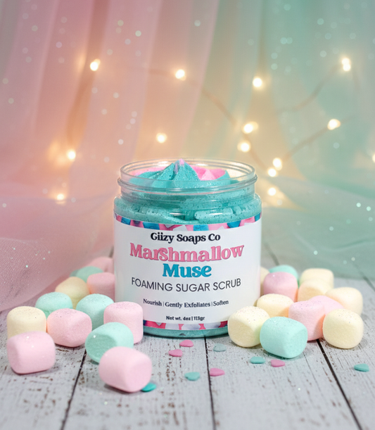 Marshmallow Muse Foaming Scrub