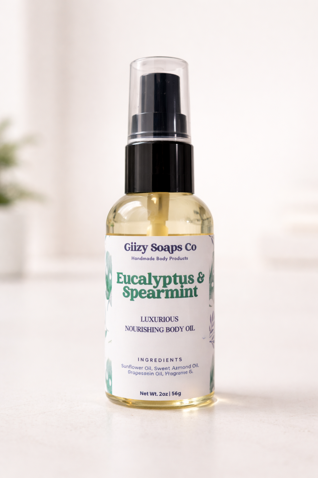 Eucalyptus & Spearmint Lux Body Oil