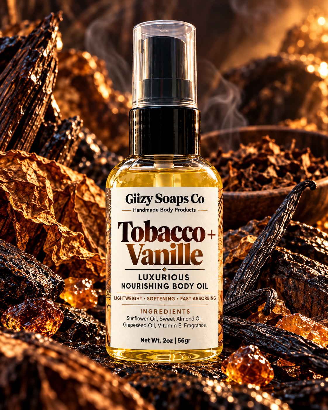 Aceite Corporal Lux Tobacco + Vanille
