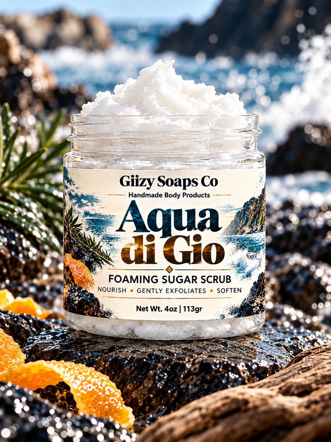 Aqua di Gio Foaming Scrub 🌊💙