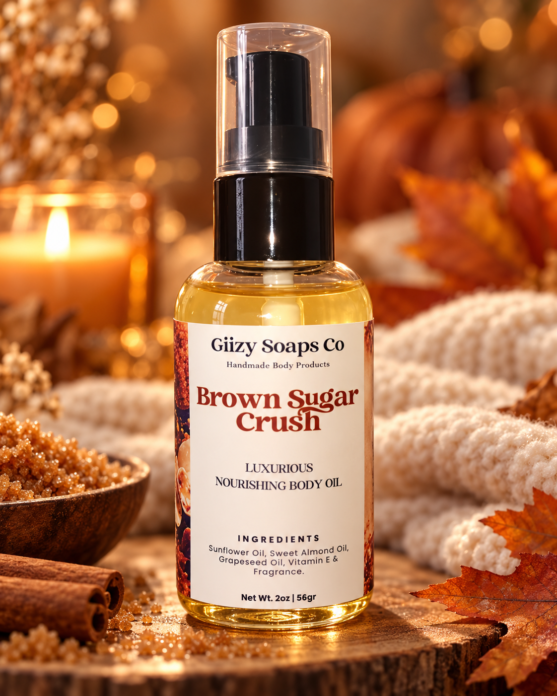Brown Sugar Crush Lux Body Oil 🤎