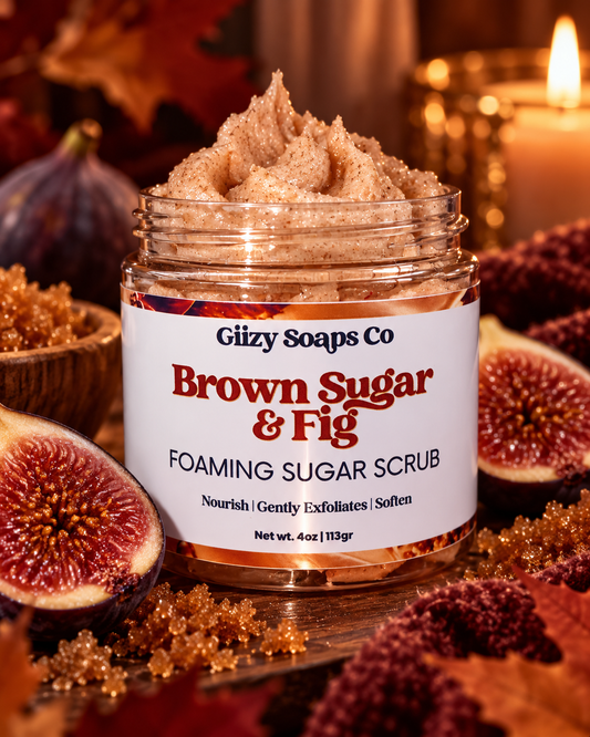Brown Sugar & Fig Foaming Scrub