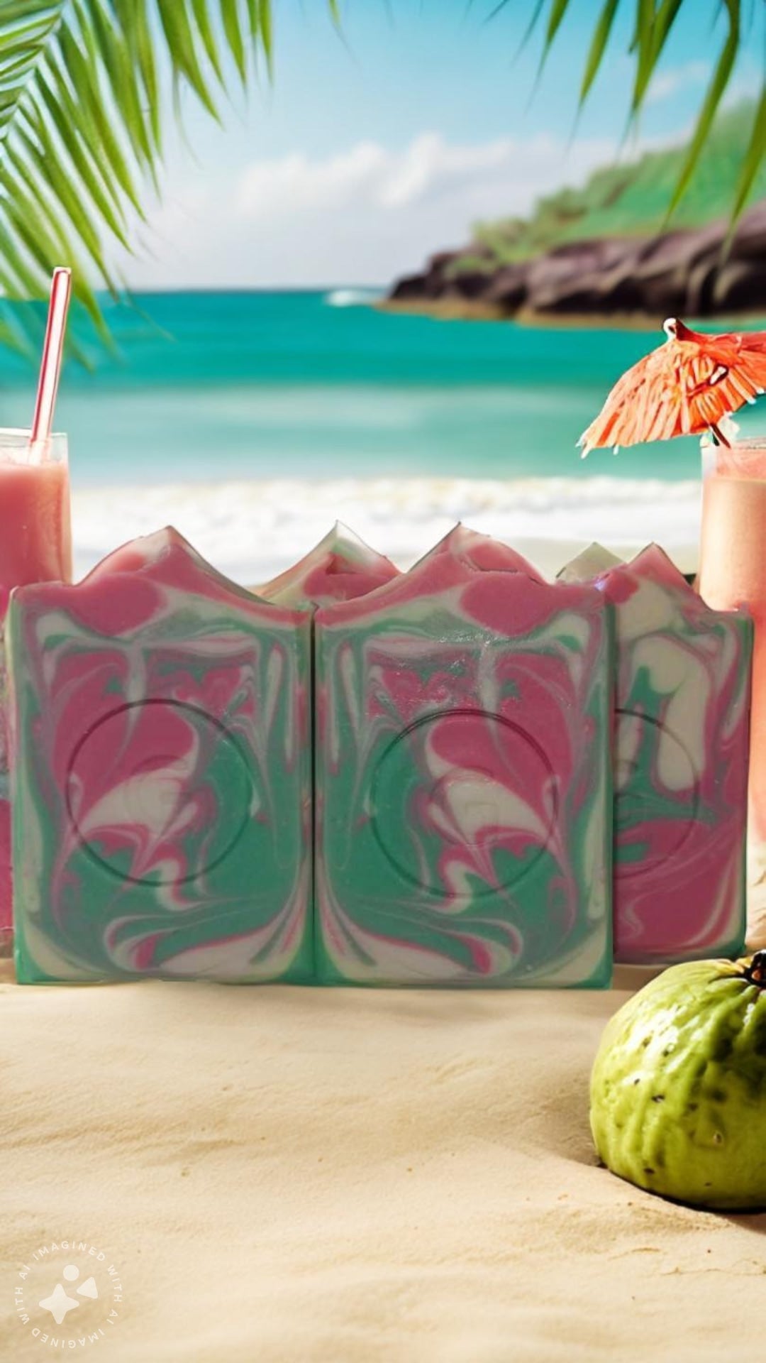 Guava Colada Soap