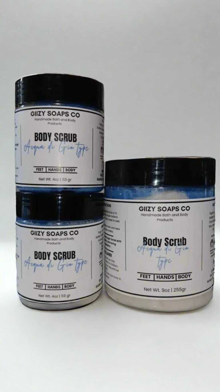 Aqua Di Gio type Body Scrub