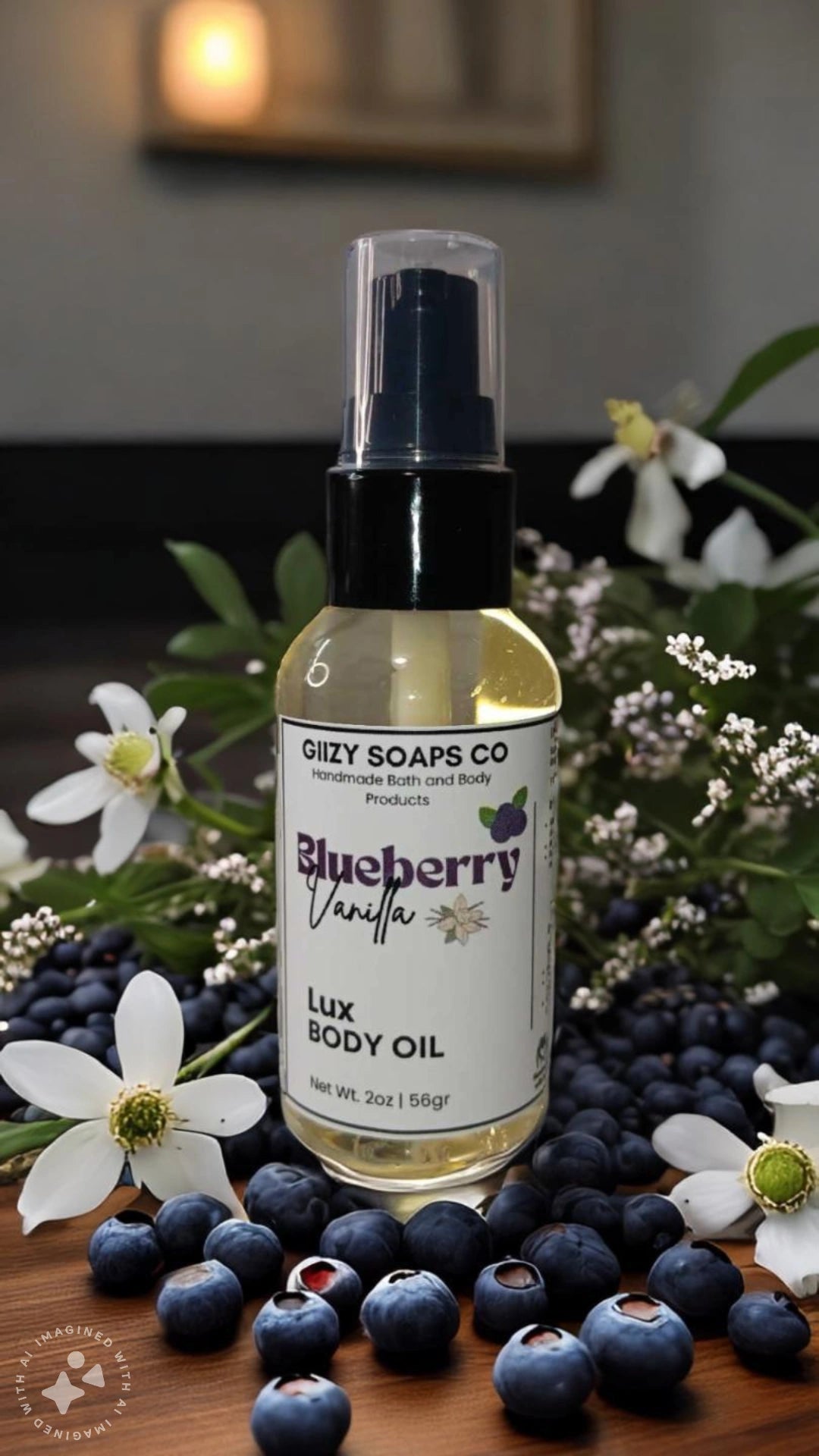 Blueberry Vanilla Lux Body Oil