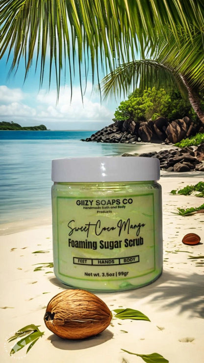 Sweet Coco Mango Foaming Scrub