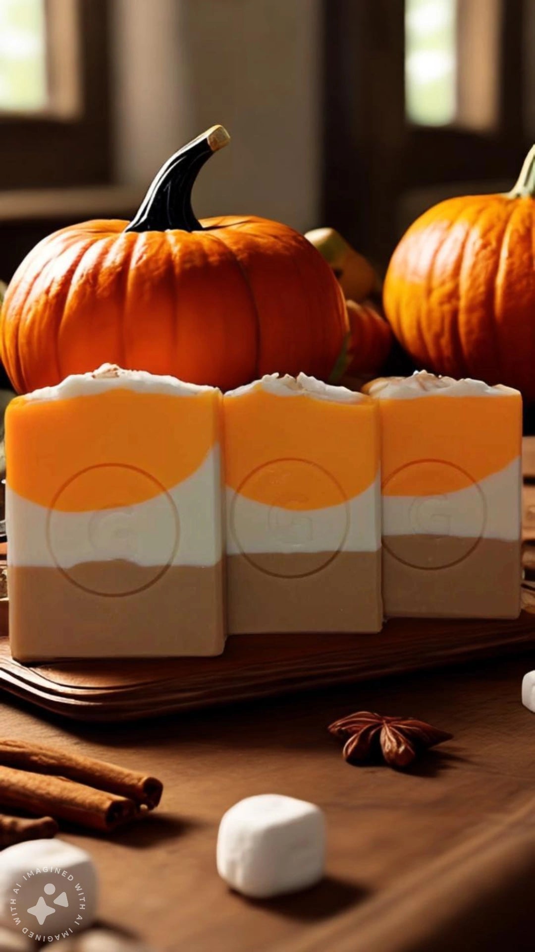 Vanilla Pumpkin Marshmallow Soap