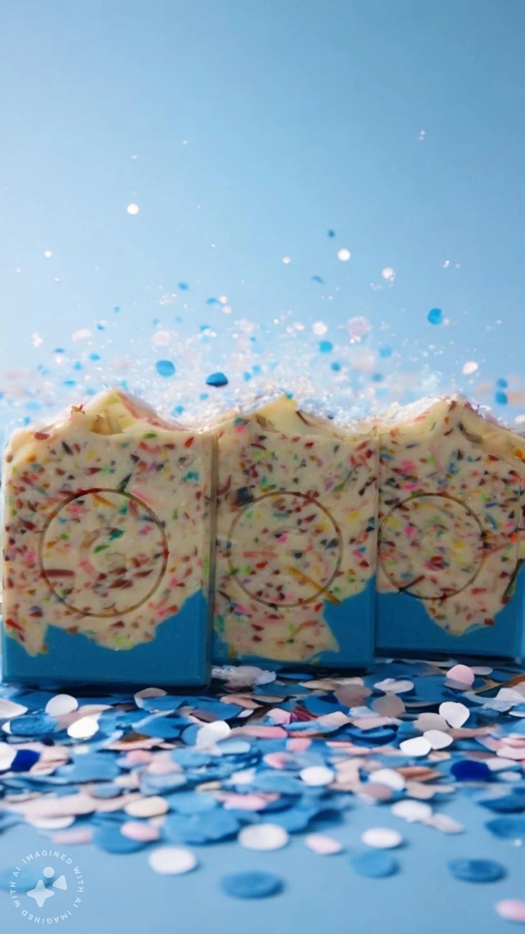 Birthday Cake Confetti Soap