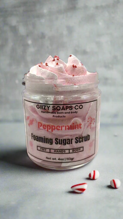 Peppermint Foaming Scrub