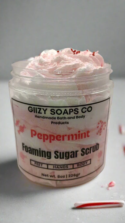 Peppermint Foaming Scrub