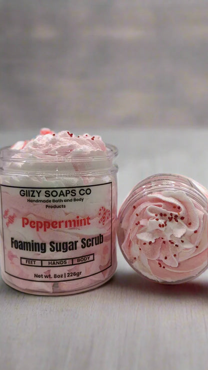 Peppermint Foaming Scrub