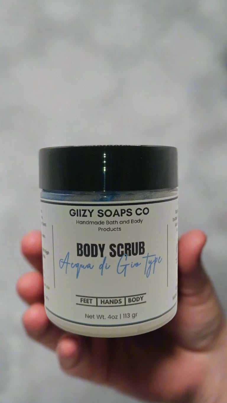 Aqua Di Gio type Body Scrub