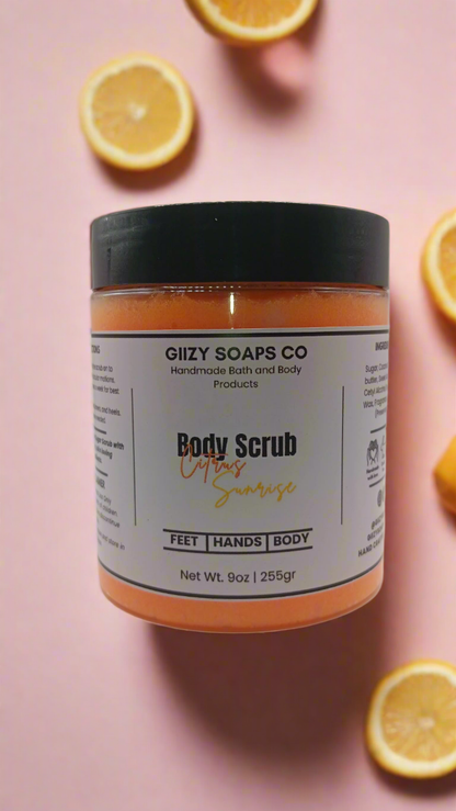 Volcano Citrus Sunrise Body Scrub